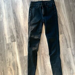 black skinny jeans